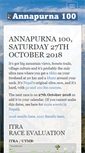 Mobile Screenshot of annapurna100.com